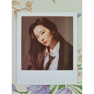 [แท้/พร้อมส่ง] โพลารอยด์ ซึลกี Seulgi Red Velvet 2021 Seasons Greetings Photo Pack