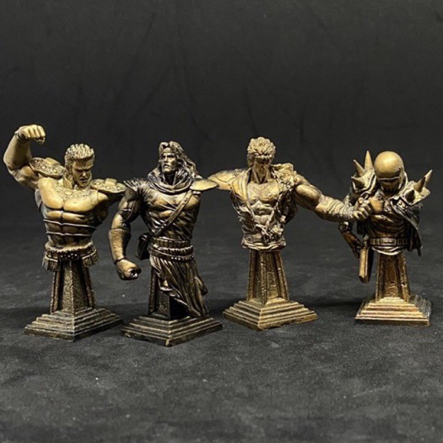 🔥Fist of the North Star Kaiyodo Figure Collection 1st Kenshiro, Raoh, Toki, and Jagi Limited ver.gol