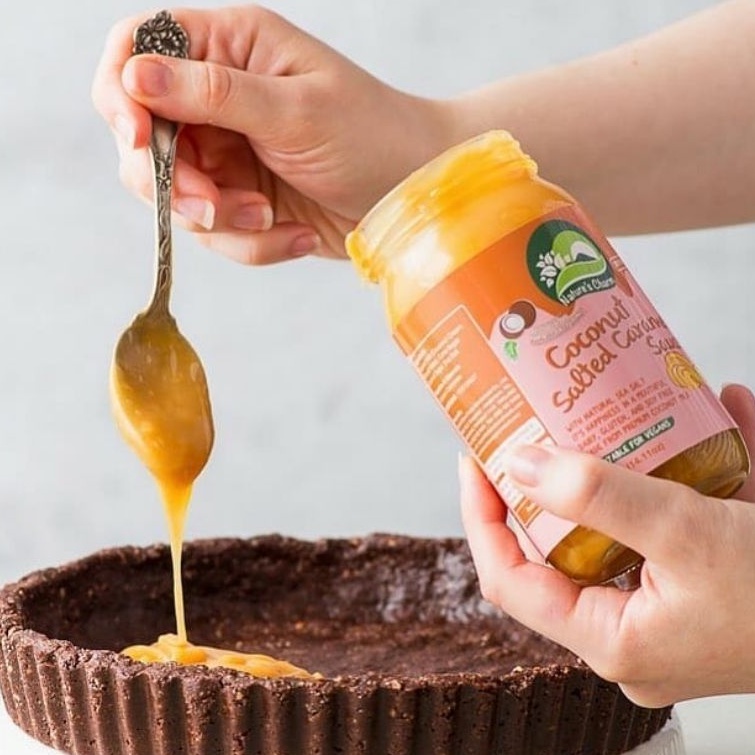Coconut Salted Caramel Sauce 200g Nature's Charm (เจ/vegan)