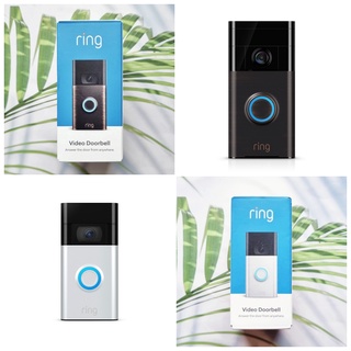 กริ่งประตู พร้อมกล้องวิดีโอ Ring® Video Doorbell Newest Generation, 2020 release – 1080p HD video