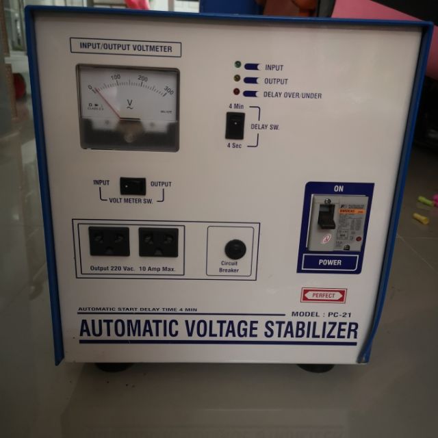 เครื่องป้องกันไฟตก ไฟเกิน ไฟกระชาก เครื่องปรับแรงดันไฟฟ้าอัติโนมัติ AVR Automatic ...