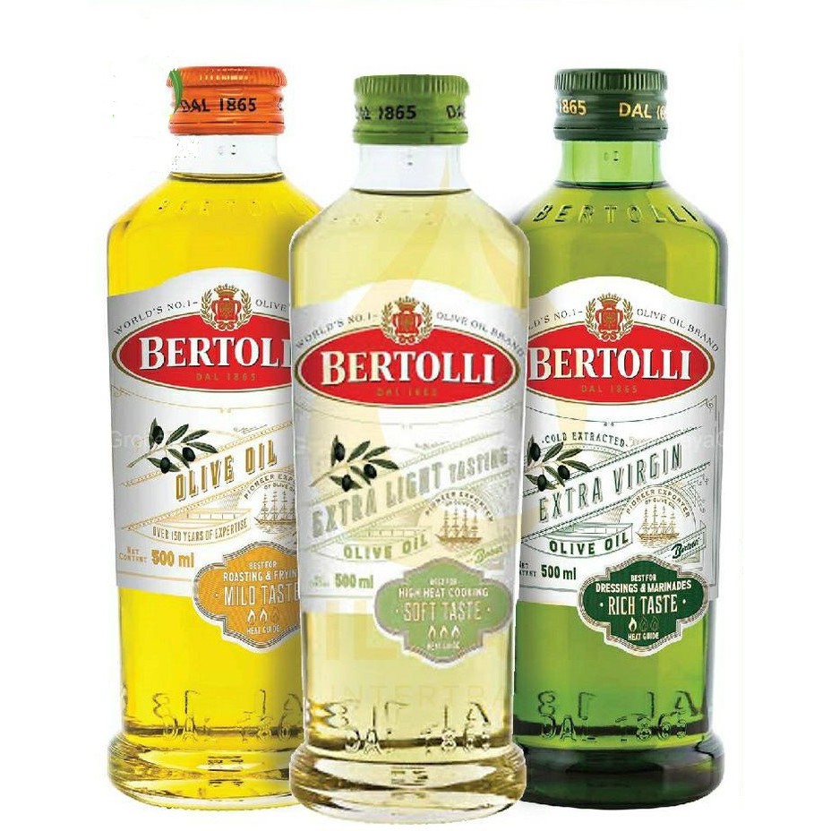 Bertolli Olive Oil 500 ml.น้ำมันมะกอก 100 - atrayong - ThaiPick