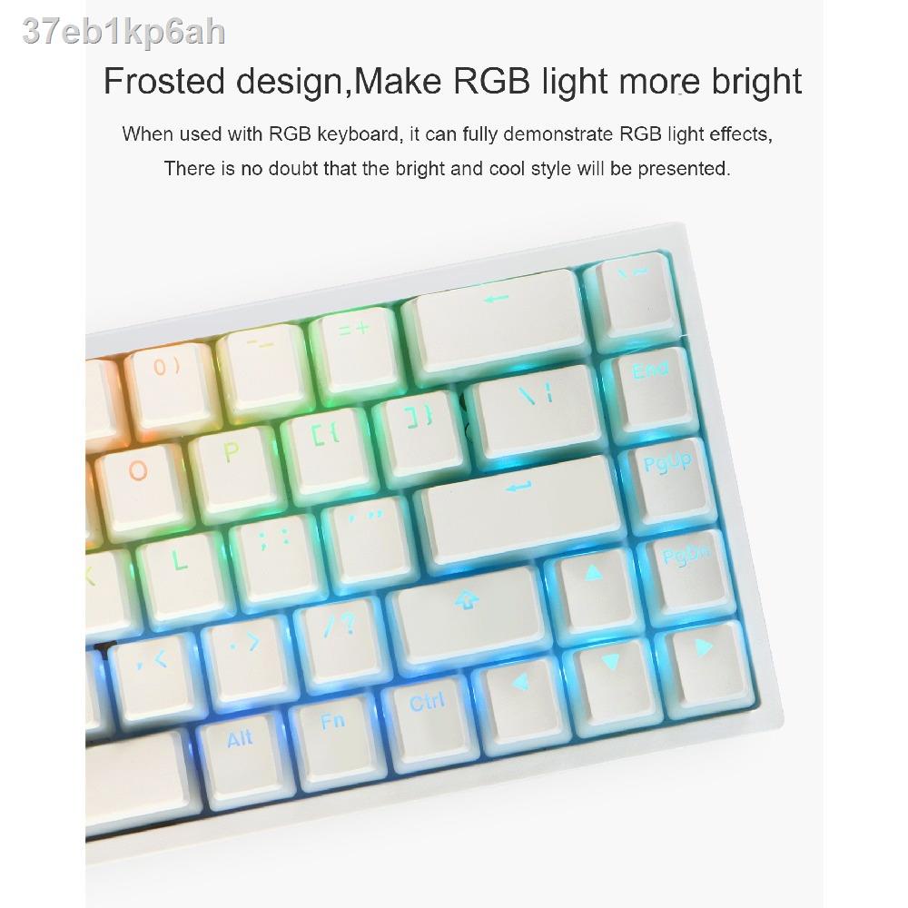 FinalGear 117 Keys PBT Pudding Keycaps OEM Profile Ergonomic ...