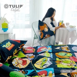 TULIP Delight ทอยสตอรี่ DLC119 ลิขสิทธิ์แท้ Toy Story ชุดผ้าปูที่นอน ผ้าห่ม ผ้านวม พิมพ์ลายการ์ตูน