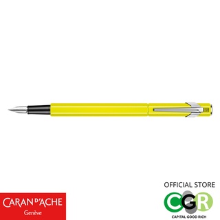 ปากกาหมึกซึม CARAN DACHE 841 Fountain Pen Yellow Fluo  # 841.470