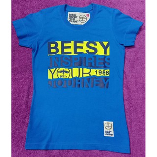 เสื้อยืด BEESY ไซส์ S หญิง ราคาถูก รอบอก 31-32(มือ2)