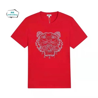 [S-5XL] 8036 kkk TIGER เสื้อยืดแขนสั้น สไตล์คลาสสิก สําหรับผู้ชาย ผู้หญิง