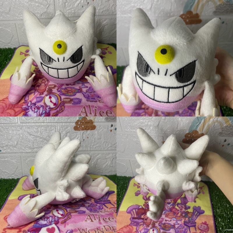 Mega เก็งก้า ร่างไชนี่ หายาก Rare Shiny Mega Gengar Pokemon Banpresto 2016 Plush 5" Toy Doll Japan M