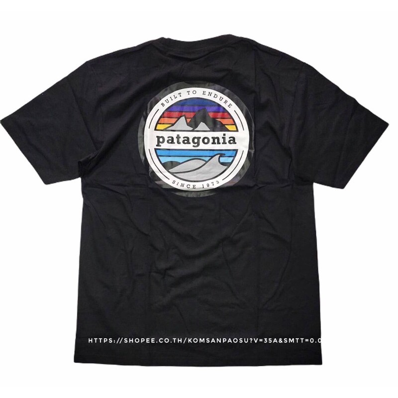 T-shirt  เสื้อ Patagonia เสื้อยืด Patagonia oversize สตรีทโอเวอร์ไซส์S-5XL