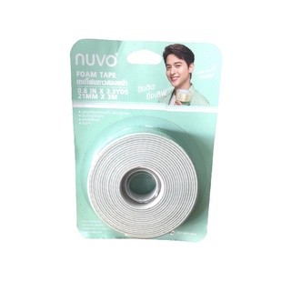 เทปโฟมกาวสองหน้า Nuvo ขนาด 21mm * 3m