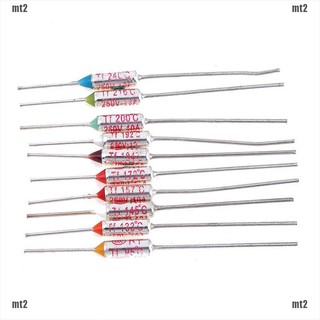 {MT2TH} 10 ชิ้น 95°C/133°C/145°C/157°C/172°C/184°C/192°C/200°C/216°C/240°C ความร้อน