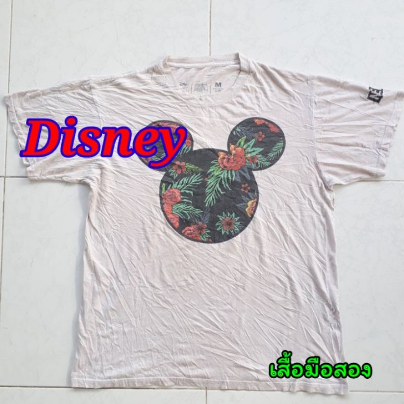 เสื้อยืดแขนสั้นมือสอง มิกกี้เมาส์  Disney  !!