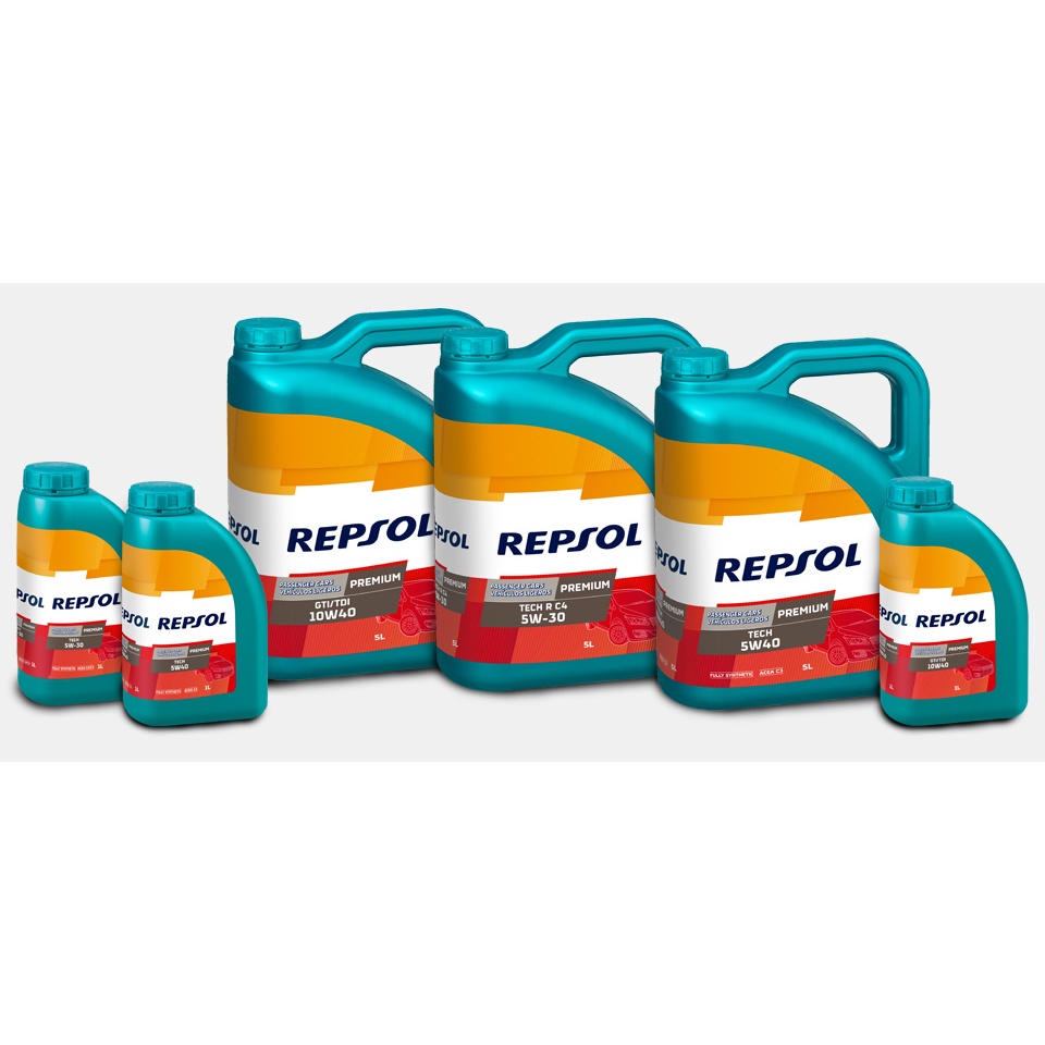 น้ำมันเครื่อง REPSOL PREMIUM TECH 5W30 FULLY SYNTHETIC 100 ปริมาณสุทธิ ...