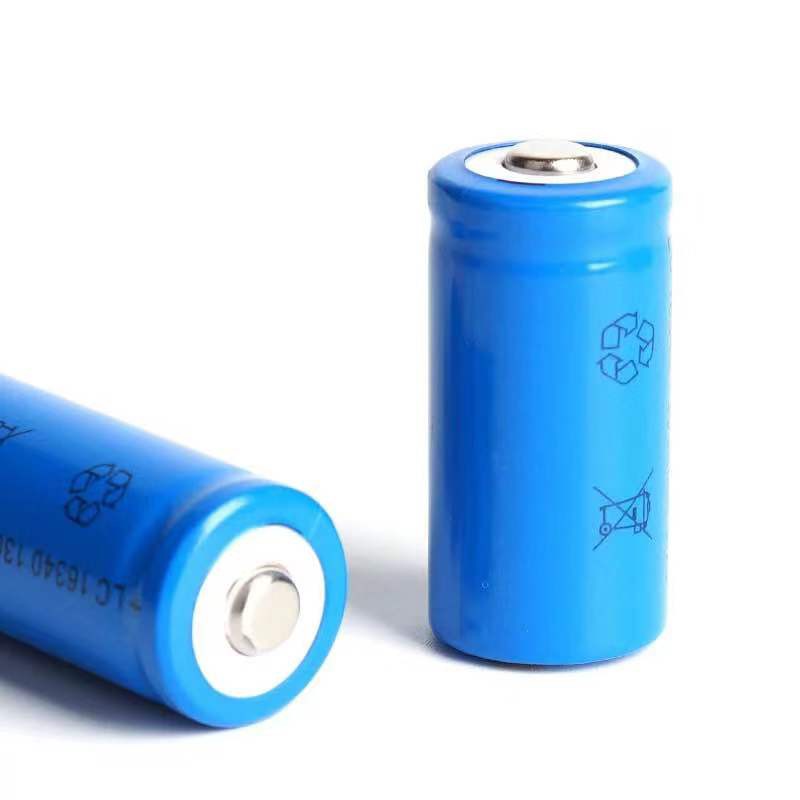 ถ่านชาร์จ Lithium เบอร์16340 / CR123A / LC16340 3.7V 1300mAh 2ก้อน