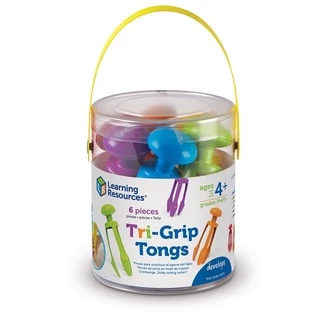 Learning Resources - Tri-Grip Tongs พัฒนากล้ามเนื้อมัดเล็กที่ใช้จับดินสอด้วยตัวคีบ 3 ขา (มีแบ่งขาย)