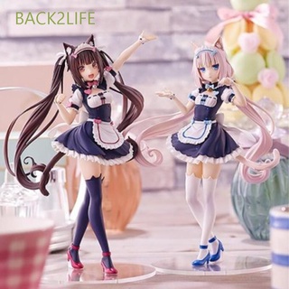 BACK2LIFE Girl Figure Vanilla Anime Action Figure Nekopara Collectible Japan 17cm Model Toys PVC Model Doll Chocola