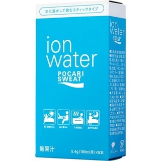 Pocari Sweat Ion Water Powder Stick Type (5.4g*8) ผงเกลือแร่ไอออนอีเล็กโทรไลต์ โพคาริสเวทผสมน้ำ 5.4g 8ห่อ ผสมน้ำ180มล
