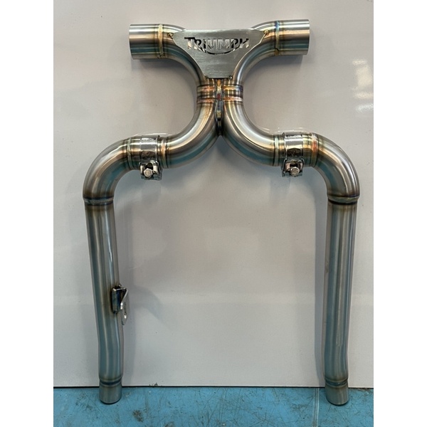XL-Pipe (de-cat) for Triumph Bonneville T100 & T120 Euro 5(2021-2023)