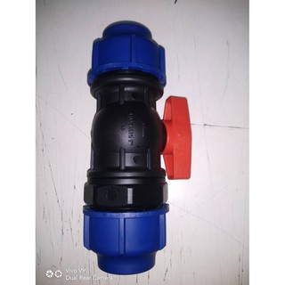 อุปกรณ์ข้อต่อแบบสวมอัด ( Compression Fitting) ข้อต่อบอลวาล์วขนาด50mm 63mm