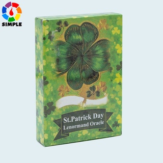 St.Patrick Day Lenormand Oracle Card Games