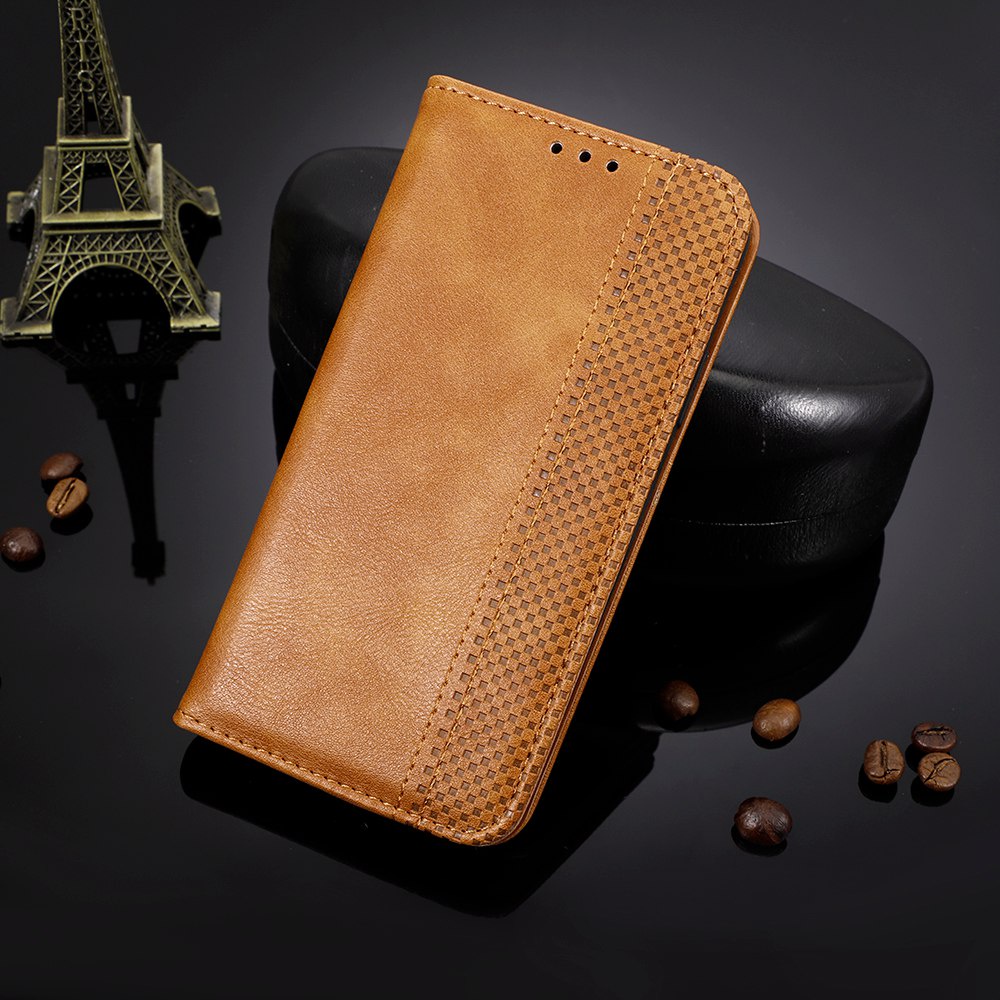 Casing Huawei Nova 8i Vintage Flip Cover Nova8i Magnetic Wallet Case PU Leather Cases Card Holder #8