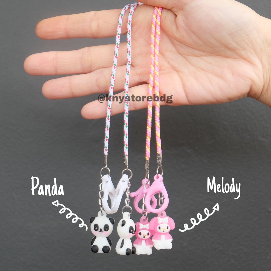 GANTUNGAN [195] RAINBOW CHARACTER MASK STRAP/MASK HANGER