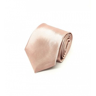 Houseofcuff เนคไท ผ้าซาติน สีชมพู สีโรสโกลด์ สําหรับผู้ชาย งานแต่งงาน