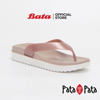 Bata PataPata Girls' Thong Sandals รองเท้าแตะแบบหนีบสำหรับผู้หญิง รุ่น Molla สีชมพู 5718415
