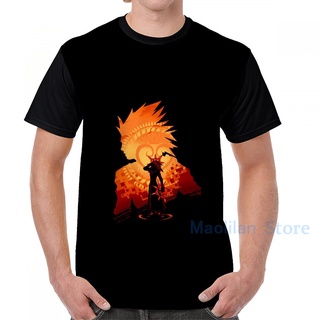 เสื้อยืดคอกลม แขนสั้น พิมพ์ลายกราฟฟิค lea kingdom hearts สําหรับผู้ชายS-5XL