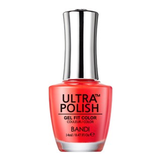 BANDI Ultra Polish ยาทาเล็บกึ่งเจล UP609 - Orange Fiesta