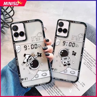 เคสซิลิโคนนิ่ม ลายการ์ตูนนักบินอวกาศ ป้องกันเลนส์ สําหรับ infinix Hot 12 11 11s NFC 10 10S 10T 10i 10Play 9 9Play Note 10 Pro 8 Smart 5 6 Tecno 6 GO