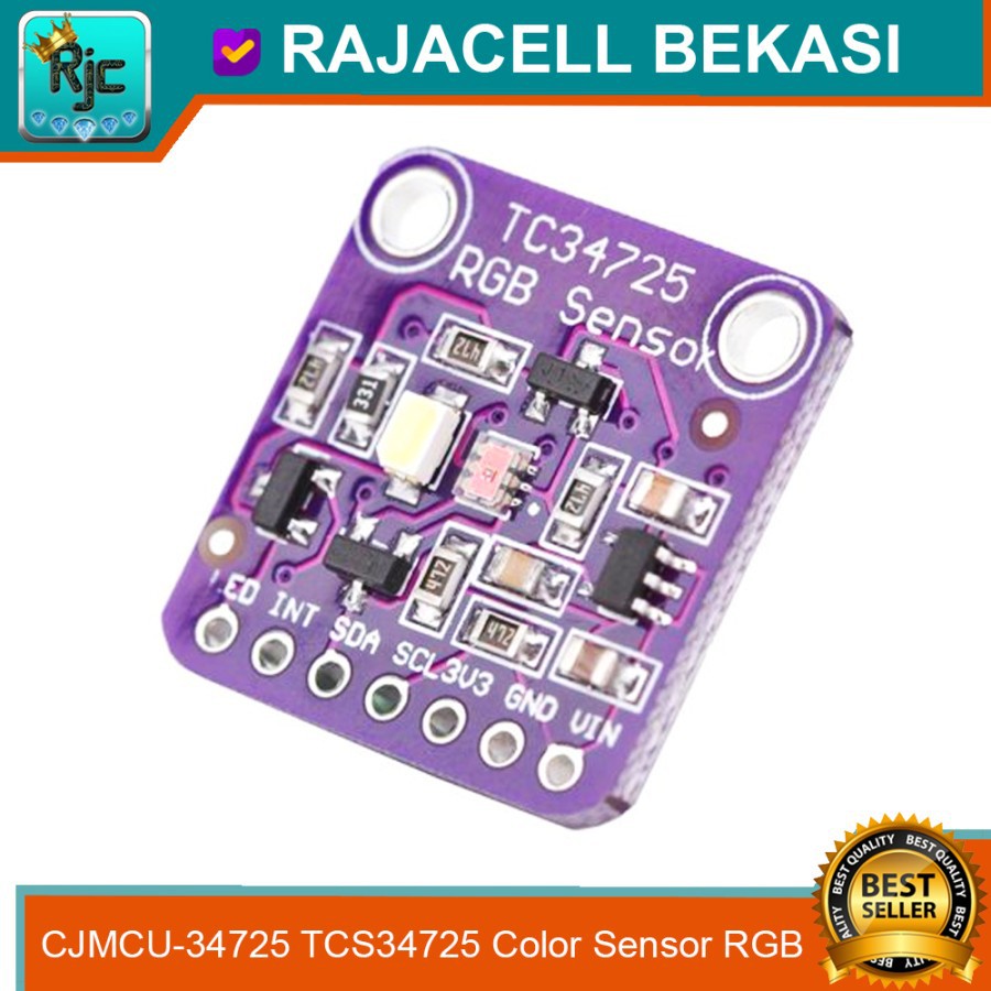 CJMCU-34725 TCS34725 เซ็นเซอร์สีโมดูล RGB เซ็นเซอร์สีสําหรับ Arduino0
