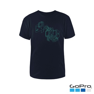 EXPLOSION CAMERA GRAPHIC TEE เสื้อยืดลิขสิทธิ์แท้จาก โกโปร GoPro®