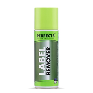 Perfects LABEL REMOVER 200ml. สเปรย์ ล้างคราบกาว ลอกสติ๊กเกอร์ ฝาเขียว คุณภาพสูง Made in Belgium