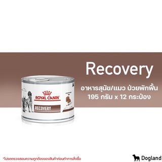 RC Recovery 195g อาหารสัตว์ป่วย/พักฟื้น สุนัข/แมว (12กระป๋อง)