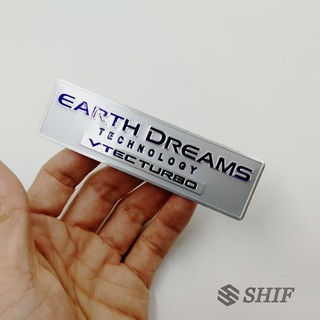 โลโก้โลหะ Metal Earth Dreams Vtec Turbo สำหรับ Honda Civic City