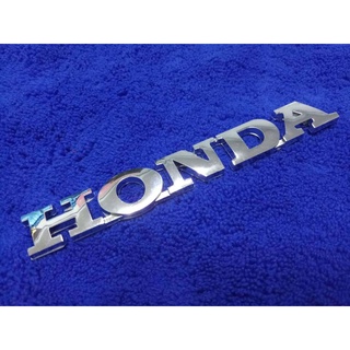 โลโก้ตัวหนังสือ ( HONDA ) สี ชุบ ราคา ต่อชิ้น