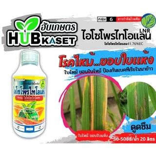 ไอโซโพไทโอเลน 1ลิตร (ไอโซโพรไทโอเลน) ป้องกันโรคไหม้ในนาข้าว ขอบใบแห้ง