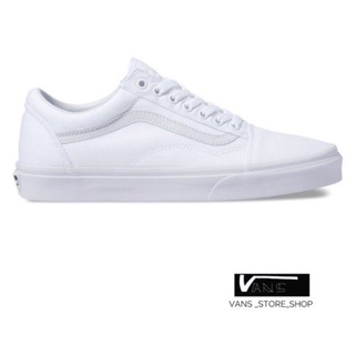 VANS OLD SKOOL TRUE WHITE SNEAKERS สินค้ามีประกันแท้