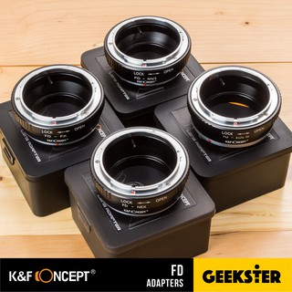 K&amp;F เมาท์แปลง FD Lens Adapter ( FD-FX / FD-NEX / FD-m43 , m4/3 / FD-EOS M / KF )