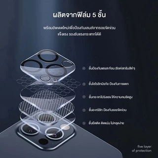 Moreno ฟิล์มกล้อง iphone สำหรับ 11-16Promax ฟิล์มกล้องไอโฟน11-16promax ฟิล์มกระจกเลนส์กล้อง