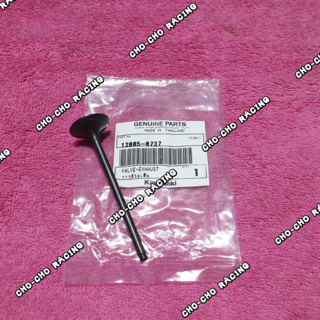(737) วาล์ว EX UMBRELLA EXHAUST VALVE ROD NINJA 250 N250 Z250SL RR MONO KLX 250 KLX250 ORIGINAL KAWA