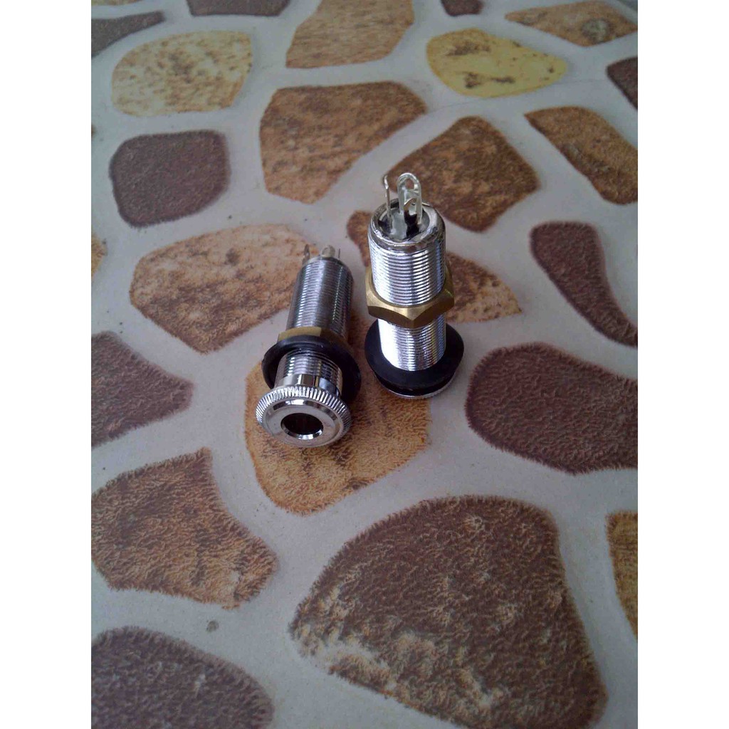 Jack Flush Mount Tube Output Jack Female Contra Jak Flushmount Bass Input Plug Guitar