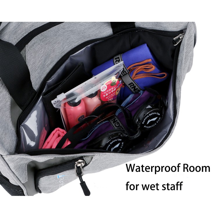 Duffel Sports Fitness Travel Training Totes Gym Waterproof Bag Bag ...
