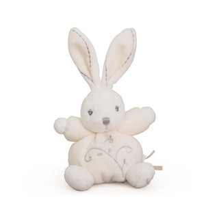 Kaloo ตุ๊กตากระต่ายพร้อมถุงผ้า KALOO PERLE - MINI CHUBBY RABBITสีครีม