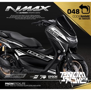 สติกเกอร์ตัดแถบ Nmax 2020 2021 2022 SC NMX20 P048