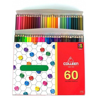 ดินสอสีไม้คอลลีน 60 สี COLLEEN