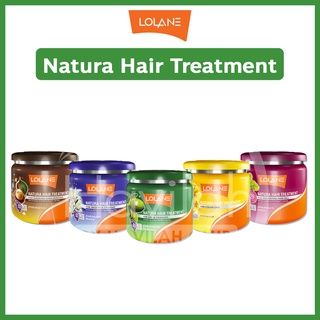 Lolane โลแลน Natura Hair Treatment เนทูร่า แฮร์ ทรีทเม้นท์ 100/250/500g. ทรีทเม้นท์สูตรเข้มข้น บำรุงเส้นผมล้ำลึก