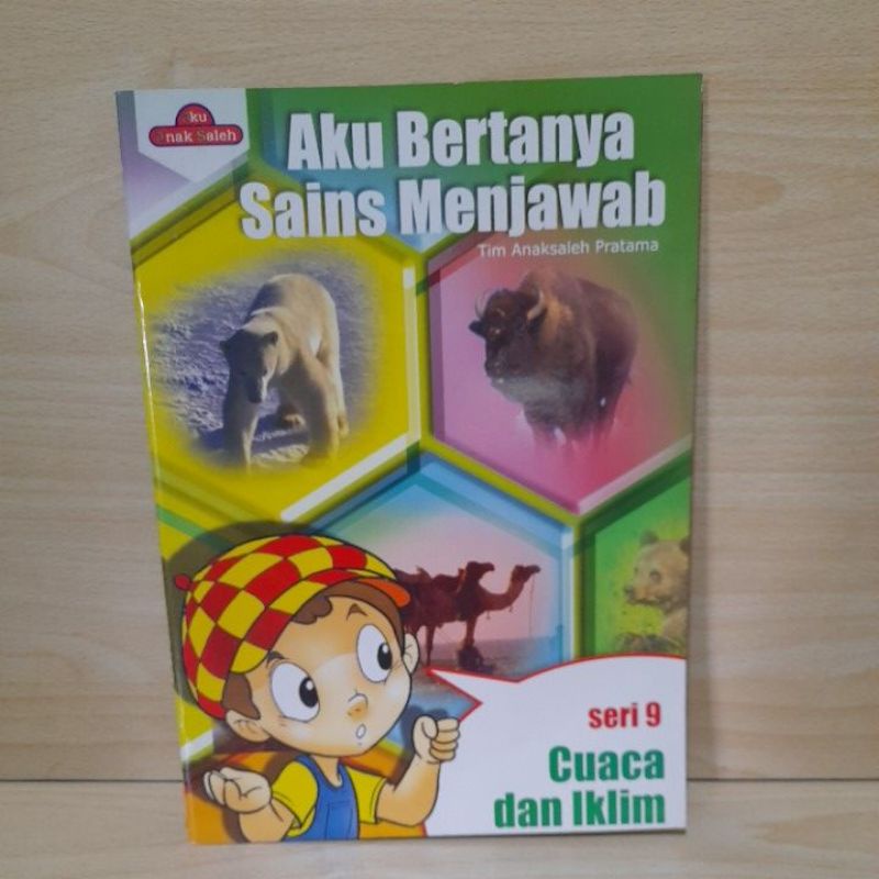 หนังสือเด็ก ฉันถามวิทยาศาสตร์และเฉลย ชุด 9 CUACA AND climate