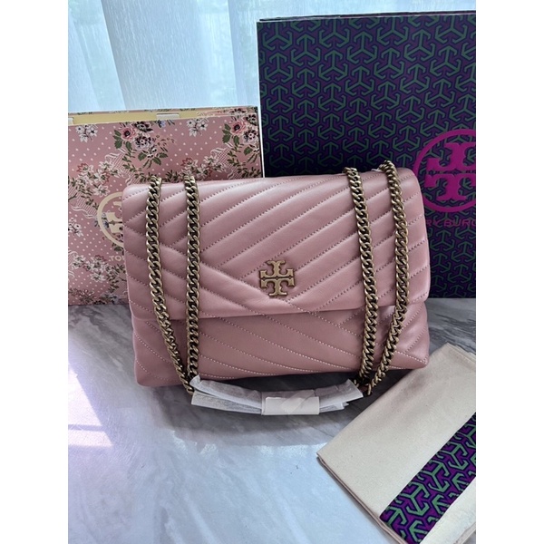 พร้อมส่ง Tory Burch Kira chevron shoulder bag ของแท้ 100%